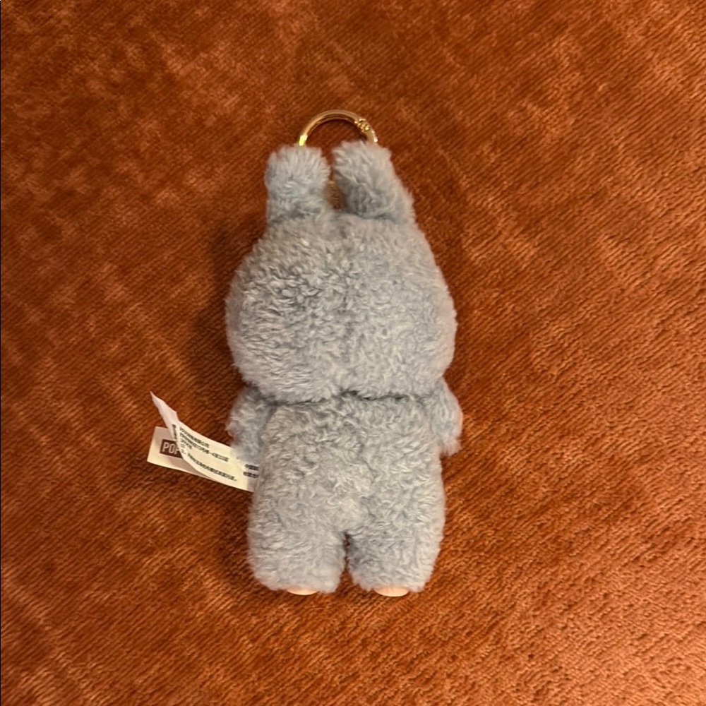 Blue Plush Keychain Accessory - Picture 7 of 7